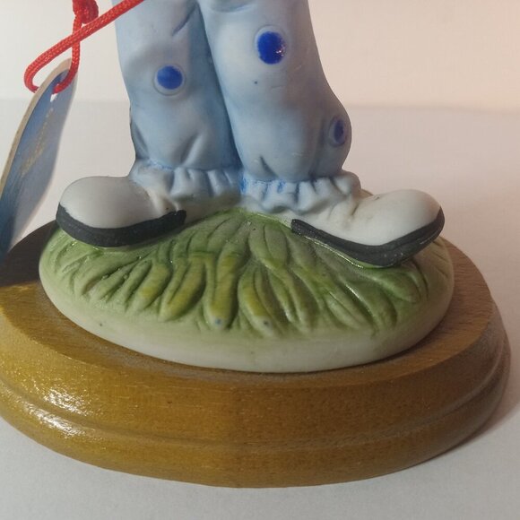 Vintage 80s ARNART  Standing Clown Figurine (missing balloons in hand) 5.5x 3 in - Picture 2 of 13